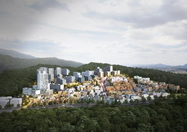서울 마지막 달동네 백사마을 재개발…2400가구