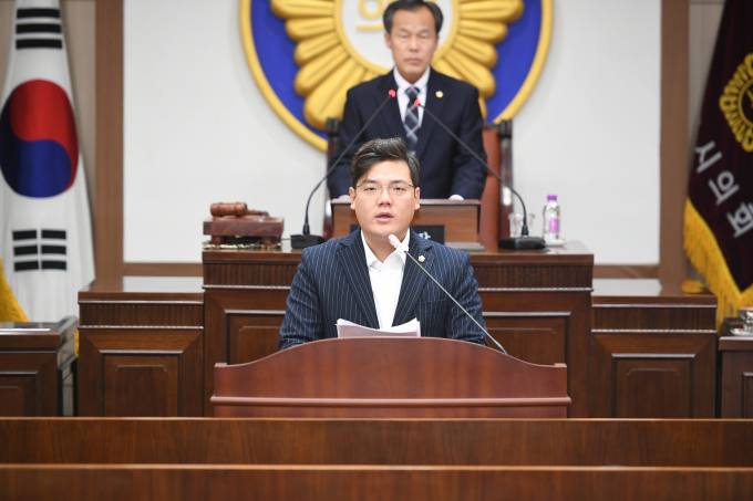 포천시의회 김현규 의원, 시 도시재생센터 인건비 과오 편성 지적
