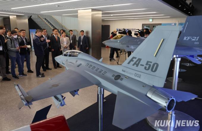 한국형 전투기 KF-21의 위용 [쿠키포토]