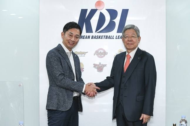 KBL, 일본 B.리그와 MOU 체결…유소년 교류·아시아쿼터 등 적극 협력