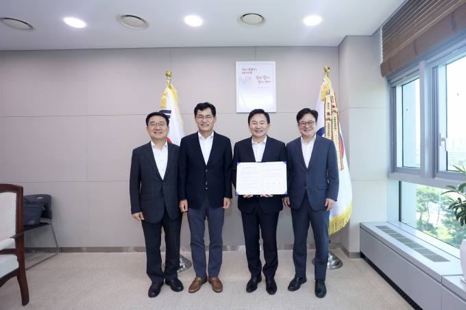 김포시, 서울 양천구·구로구와 함께 국토부에 공항소음대책사업 현금지원 개선안 전달