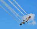 “우와! 블랙이글스다” 국군의 날 연습 비행