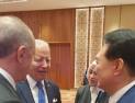 尹대통령, G20 바이든 만나 환담…“3국 협력”