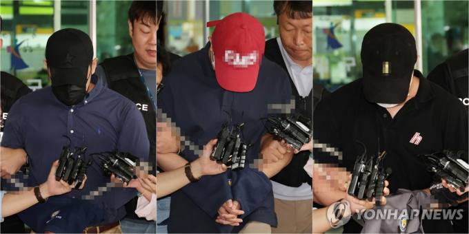 ‘경찰관 추락사’ 마약 모임 주도한 피의자 2명 구속