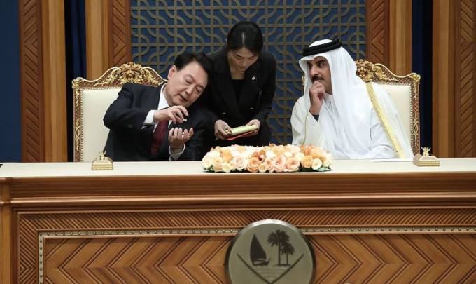 尹대통령, 한-카타르 경제협력의 새로운 비전 제시
