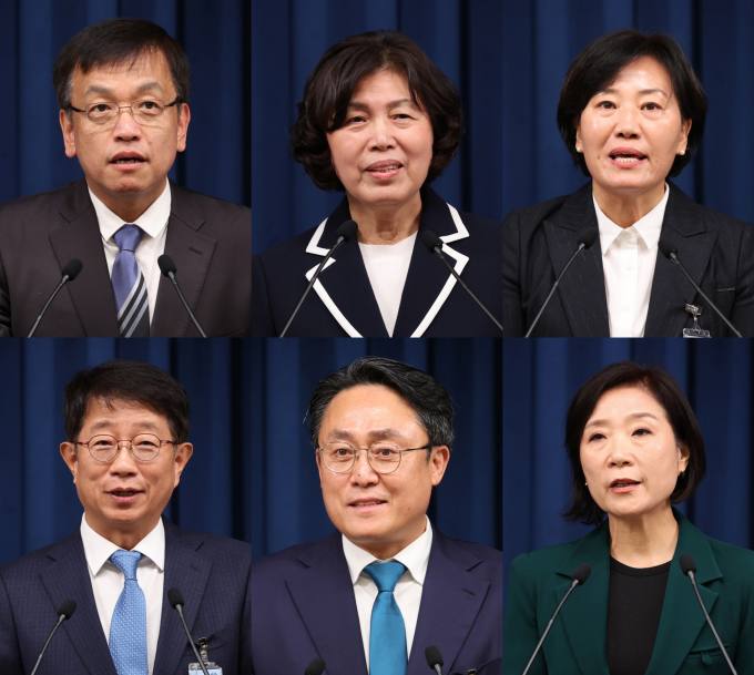 6개 부처 장관 후보자 ‘책임감’ 언급…“성실한 청문 절차”