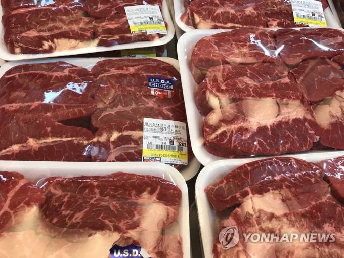 “한국, 3년 연속 미국산 소고기 최대 수입국”