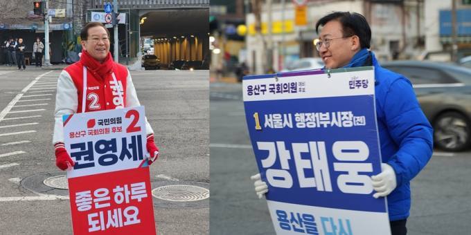 수도권 민심, 민주당 우세…중도층도 ‘야권 손’