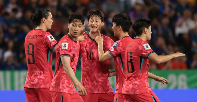 한국 전반 1-0, 불안한 리드…후반 추가골 필요하다