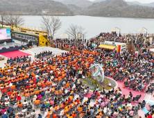 임실 옥정호 벚꽃축제에 2만여명 방문 ‘봄맞이 열기 후끈’