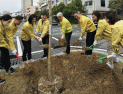 대전서부교육지원청, 쓰레기 치우고 나무도 심는 '쓰담걷기’