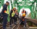 코레일, 노량진~용산 한강철교 구조물·선로 안전점검