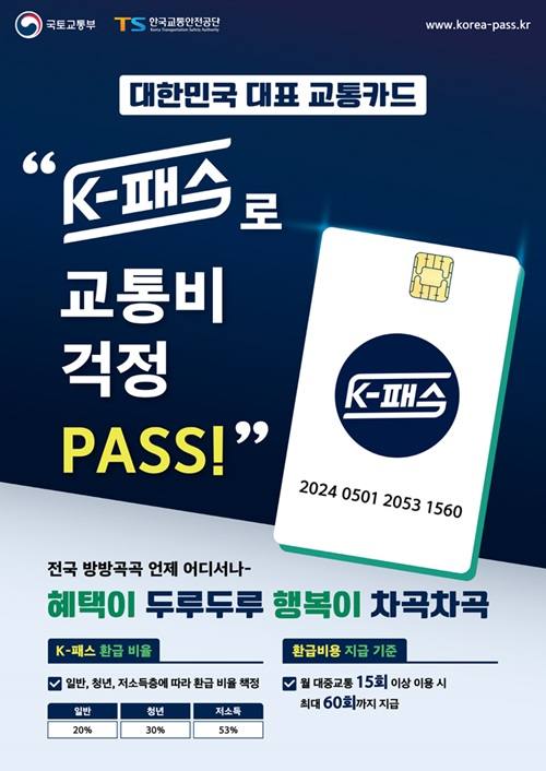 익산시, ‘대중교통비 환급’ K-패스 교통카드 도입