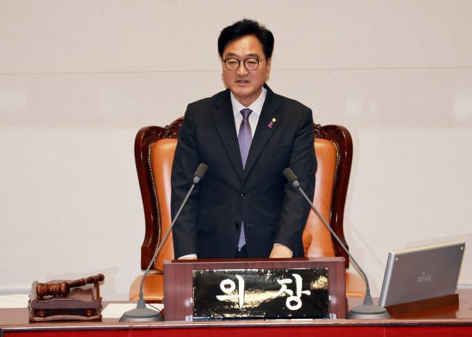 우원식 국회의장, ‘원구성’ 기자회견 연다